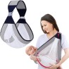Hongu Fascia Porta Bebè baby wrap Elastica porta Bambino Marsupio N...