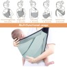 Hongu Fascia Porta Bebè baby wrap Elastica porta Bambino Marsupio N...