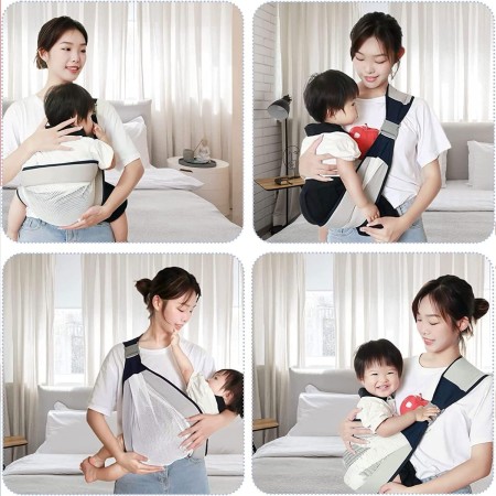 Fascia Porta Bebè baby wrap Elastica porta Bambino Marsupio Neonato regolabile