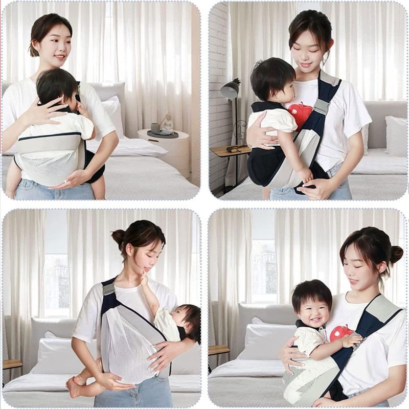 Hongu Fascia Porta Bebè baby wrap Elastica porta Bambino Marsupio N...