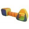 Nataluna Tenda Gioco Parco Giochi con Tunnel Giocattolo Bambini Pop...
