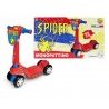 Giaquinto Monopattino giocattolo Spider con 4 ruote per bambino bam...