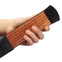 Mini chitarra tascabile 6 Corde 4 Tasti pratica allenamento musicale idea regalo