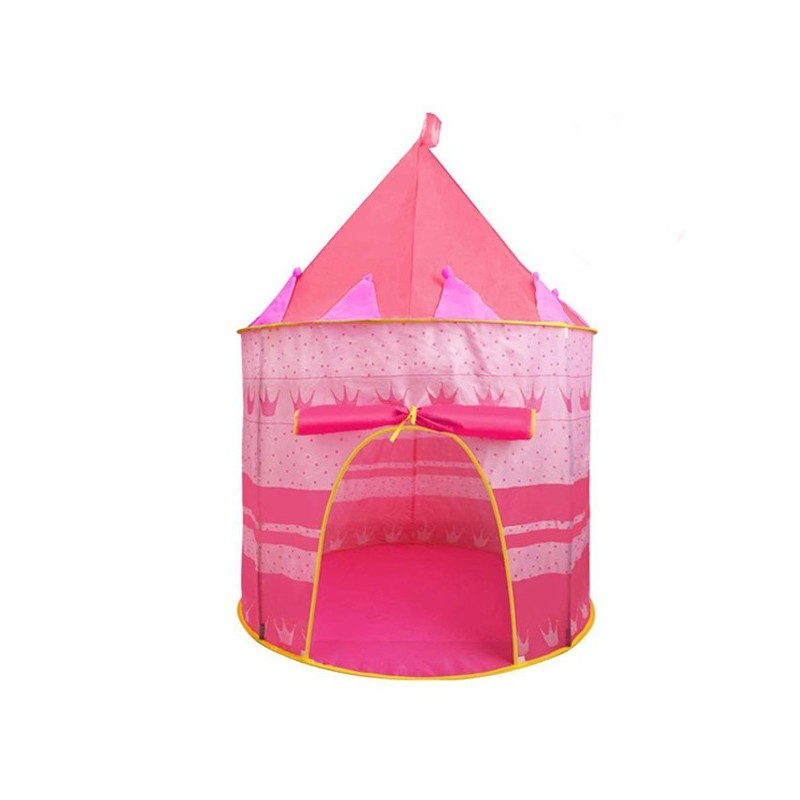 Tenda da Gioco Castello per Bambini Outdoor Gioco 100x135 cm bambina casetta