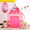 Nataluna Tenda da Gioco Castello per Bambini Outdoor Gioco 100x135 ...