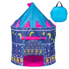 Tenda da Gioco Castello per Bambini Outdoor Casa Gioco 100x135 cm bambino