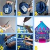 Nataluna Tenda da Gioco Castello per Bambini Outdoor Casa Gioco 100...