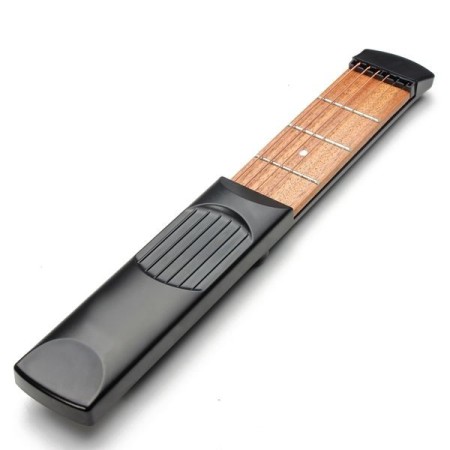 Mini chitarra tascabile 6 Corde 4 Tasti pratica allenamento musicale idea regalo