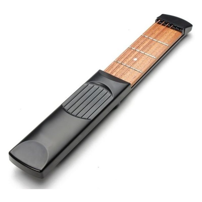 Mini chitarra tascabile 6 Corde 4 Tasti pratica allenamento musicale idea regalo