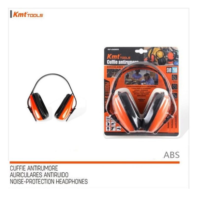 Kmt Tools Cuffie Antirumore da Lavoro Auricolari protezione udito M...