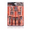 Kmt Tools Set cacciaviti giraviti In acciaio 6 pezzi punte croce ta...