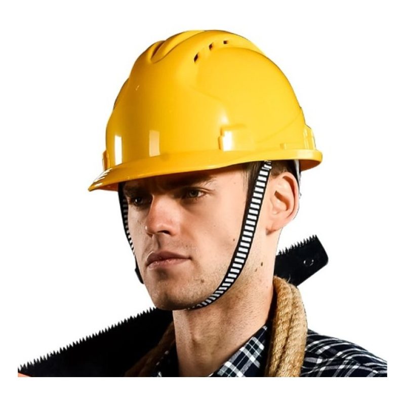 Kmt Tools Elmetto casco di protezione in polietilene cantiere casch...