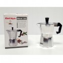 Caffettiera moka in alluminio macchina macchinetta caffe 2 a 12  tazze espresso