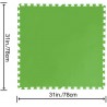 Bestway 9x Tappetino verde 78x78 Tappeto fondo piscina antiscivolo ...