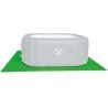 Bestway 9x Tappetino verde 78x78 Tappeto fondo piscina antiscivolo ...
