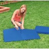 Bestway 9x Tappetino blu 50x50 tappeto fondo piscina antiscivolo Pu...