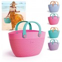 Adriatic borsa da spiaggia piscina impermeabile Linda bag plastica vari colori