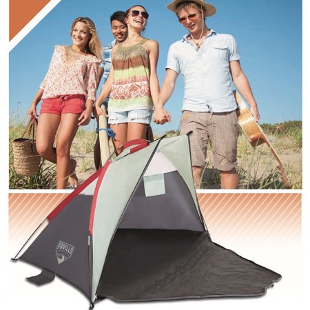 Tenda da Spiaggia Mare Campeggio antivento portatile Bestway 68001 200x100cm