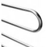 5x Stampella gruccia appendiabiti metallo 5 piani pantaloni calzoni asciugamani