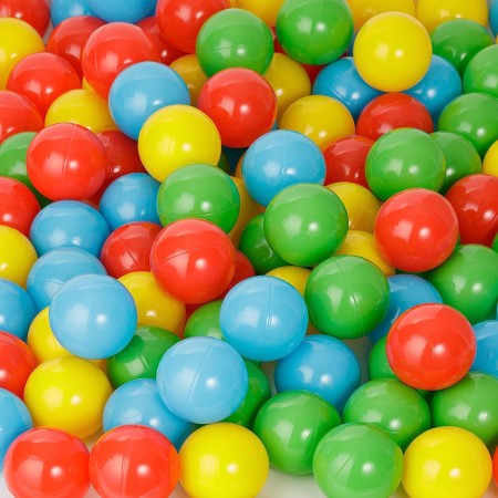 Palla Palline Gioco Colorate Bambini Sacca 100 Semirigide Bestway Diametro 6.5cm