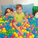Palla Palline Gioco Colorate Bambini Sacca 100 Semirigide Bestway Diametro 6.5cm