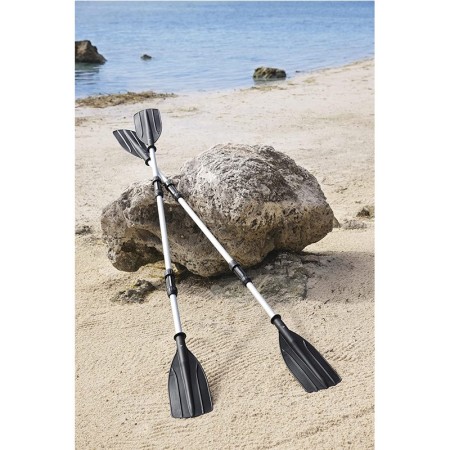 Bestway set 2 remi in alluminio coppia pagaia per canoa kayak canotto 62064