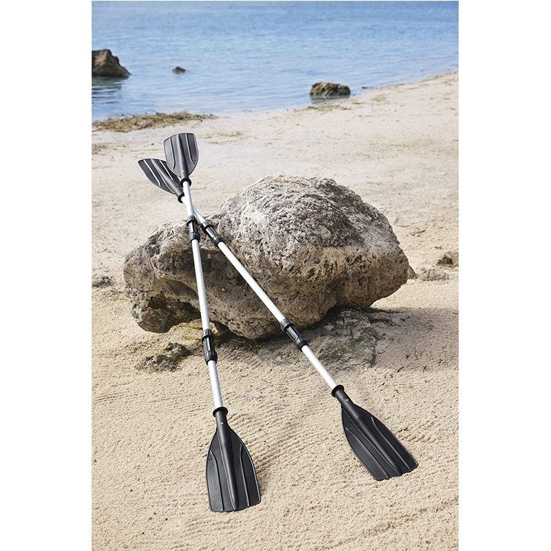 Bestway Bestway set 2 remi in alluminio coppia pagaia per canoa kay...