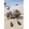 Bestway Bestway set 2 remi in alluminio coppia pagaia per canoa kay...