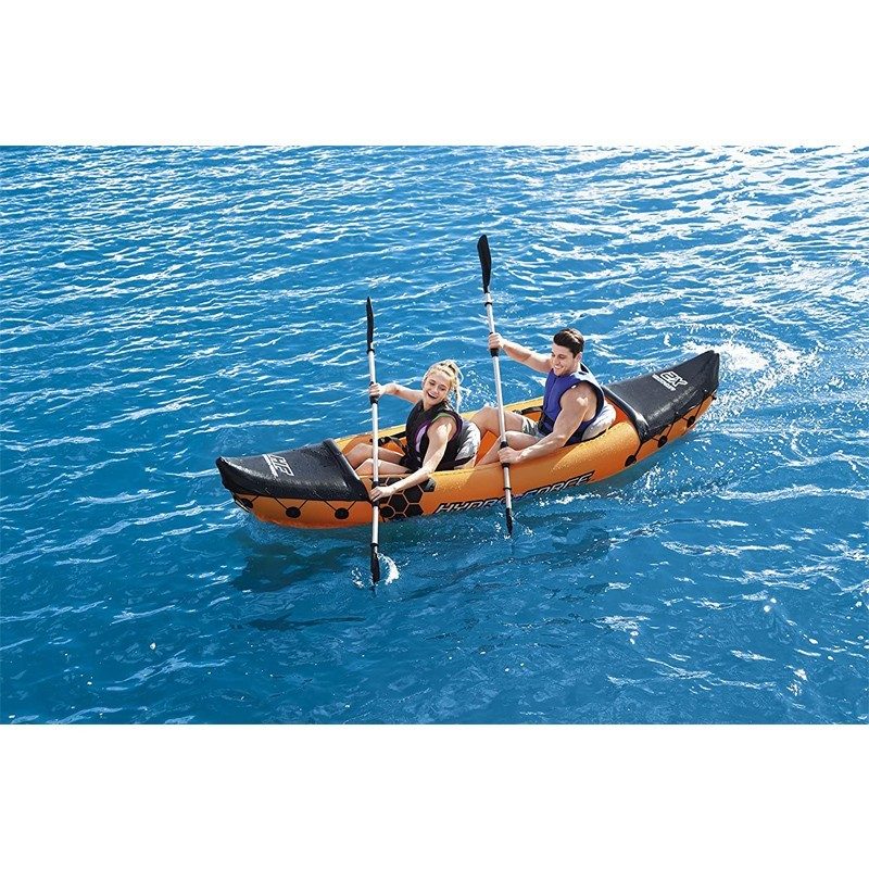 Bestway Bestway set 2 remi in alluminio coppia pagaia per canoa kay...