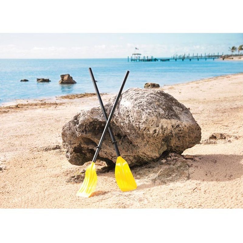 Bestway Bestway set 2 remi in plastica coppia pagaie 124cm per cano...