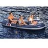 Bestway Bestway set 2 remi in plastica coppia pagaie 124cm per cano...