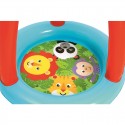 Piscina Gioco Gonfiabile Bambini con Palline Fisher Price Animali della Foresta