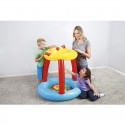 Piscina Gioco Gonfiabile Bambini con Palline Fisher Price Animali della Foresta