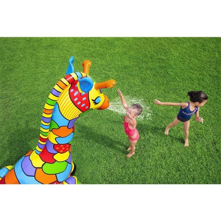 Bestway Gonfiabile spruzzatore grande giraffa jumbo irrigatore giardino feste