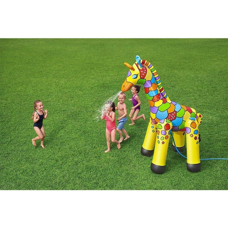 Bestway Bestway Gonfiabile spruzzatore grande giraffa jumbo irrigat...