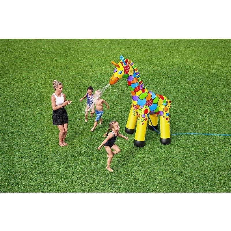 Bestway Bestway Gonfiabile spruzzatore grande giraffa jumbo irrigat...