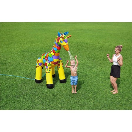 Bestway Gonfiabile spruzzatore grande giraffa jumbo irrigatore giardino feste