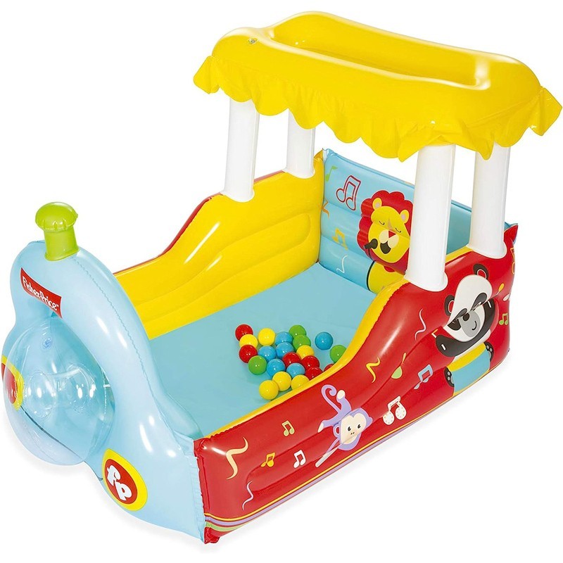 Fisher Price Trenino Gonfiabile Per Bambini 2 Anni+ Play Center 132...