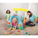 Trenino Gonfiabile Per Bambini 2 Anni+ Play Center 132x94x89cm Con Palline 93537