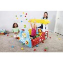 Trenino Gonfiabile Per Bambini 2 Anni+ Play Center 132x94x89cm Con Palline 93537