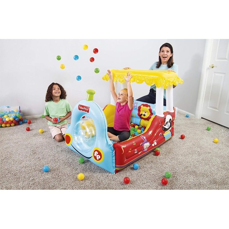 Fisher Price Trenino Gonfiabile Per Bambini 2 Anni+ Play Center 132...