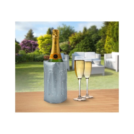 Fascia refrigerante porta bottiglie portatile raffredda vino termico regolabile 