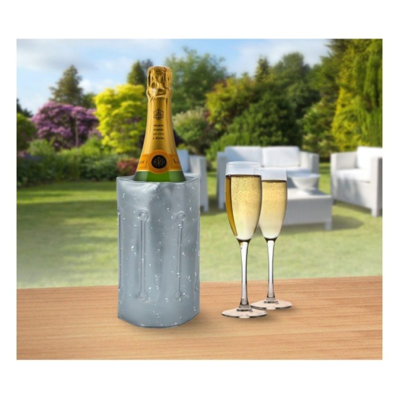 Fascia refrigerante porta bottiglie portatile raffredda vino termic...