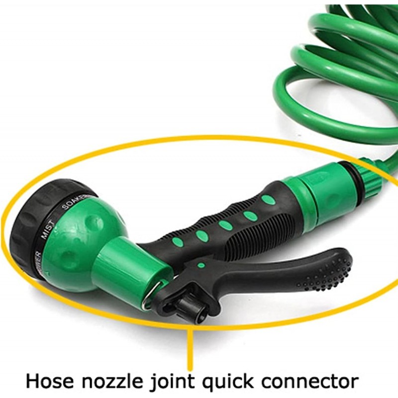 Kmt Tools Tubo Estensibile a Spirale 15mt + Pistola Pompa Flessibil...