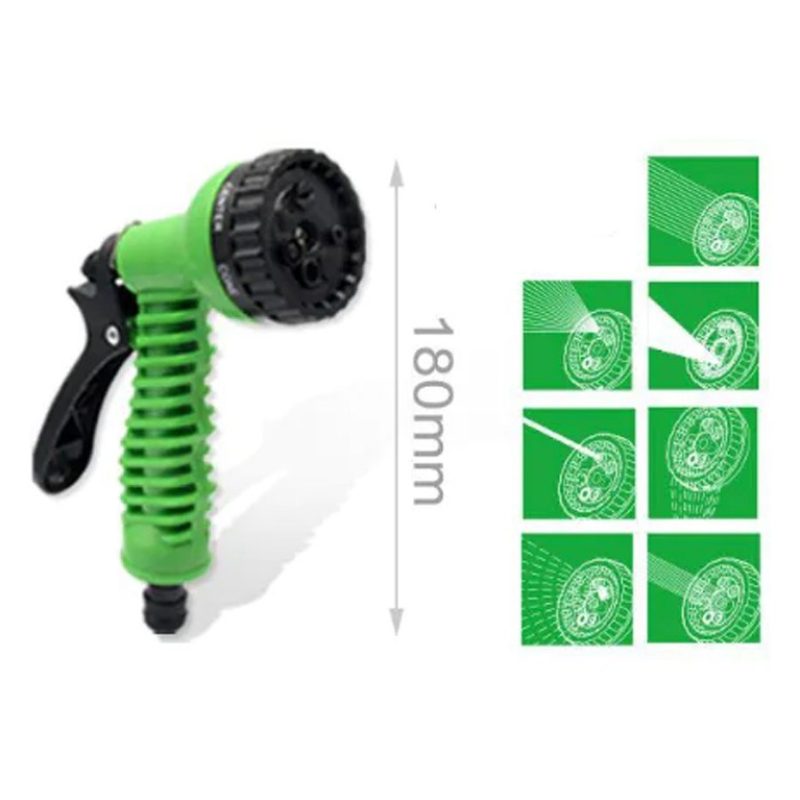 Tubo Acqua Giardino Estendibile Con Pistola Avvolgitubo Pompa Annaf...