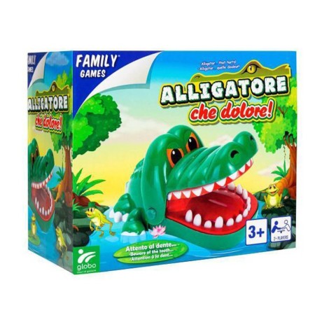 Gioco di società per famiglia Gioco Coccodrillo alligatore in scatola da  3+