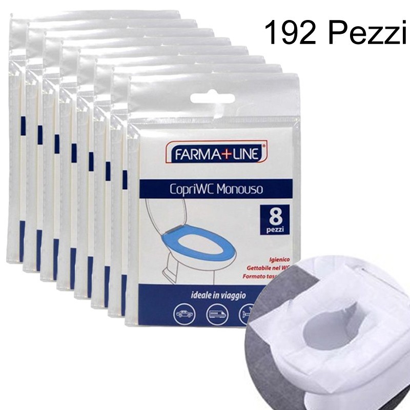 Copriwater Da viaggio 120 pz Copri WC usa e getta tascabili monouso toilette 
