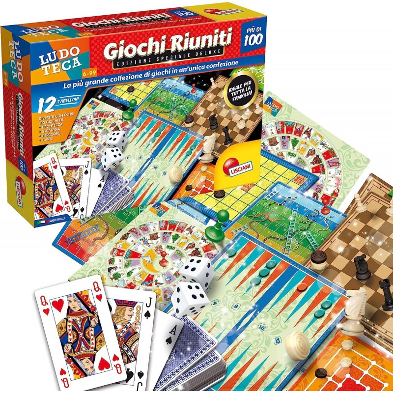 Lisciani Giochi Liscianigiochi Riuniti Piu' di 100 Scatola Deluxe 6...