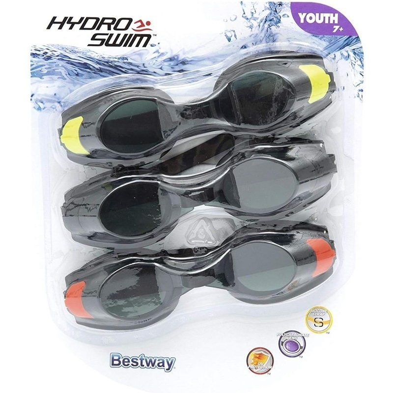 Bestway Occhialini mare piscina nuoto anti appannamento pro silicon...