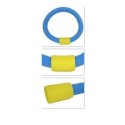 Giunto per tubo mare piscina in spugna colorato giallo bambini 15x7cm acqua